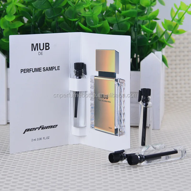 Mub2ml Diy Perfume Test Sample With Packaging Card For Female Buy