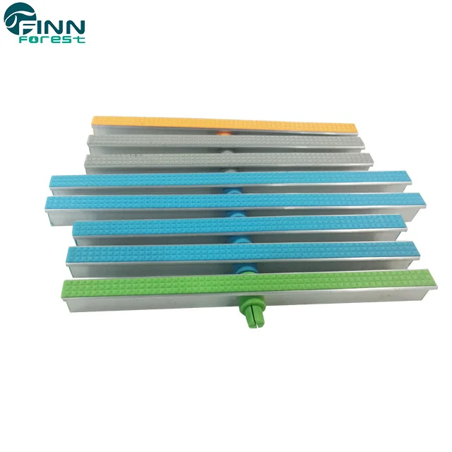 Swimming Pool Aluminum Alloy Gutter Grating Pool Cover Grating