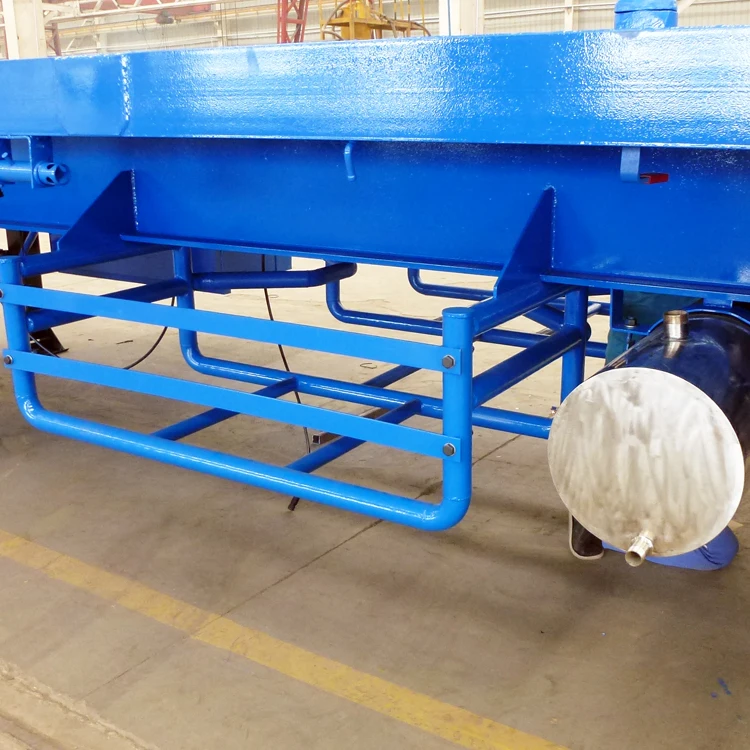 Saudi Arabia Type 15 Meters Flatbed Semi Trailer