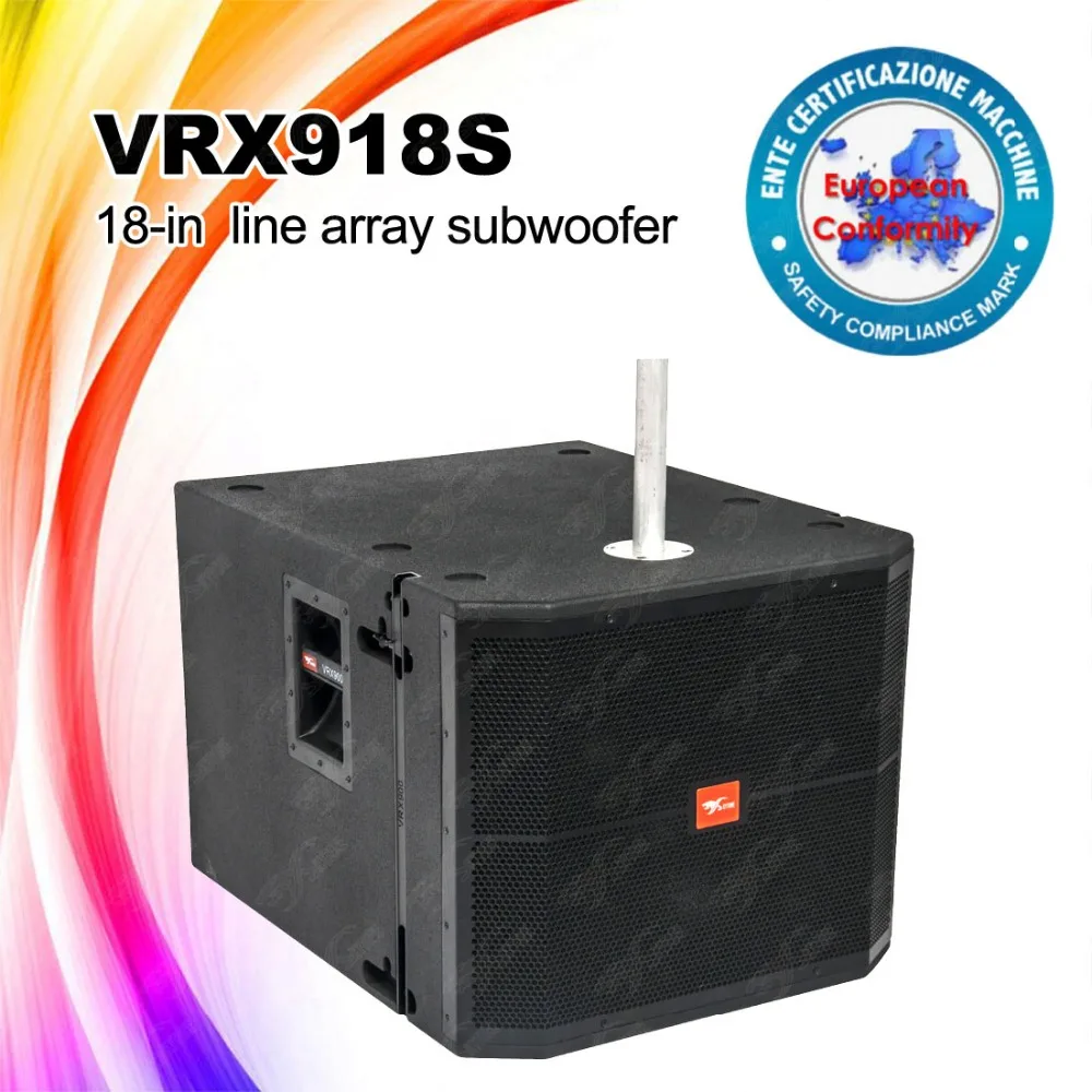 VRX918Sパッシブ18インチサブウーファースピーカーボックスデザイン