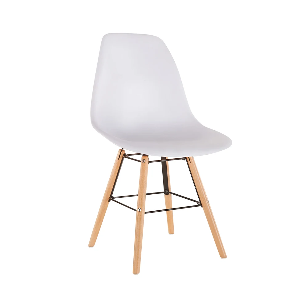 French Home Furniture Fancy Luxury Cheap In China White Shell Plastic Chair Wooden Legs White Plastic Dining Chair Models Buy Plastik Kursi Kursi Plastik Shell