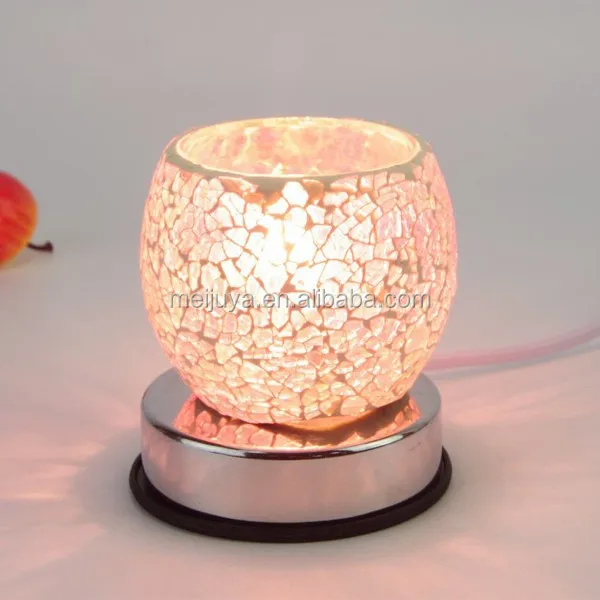 Electric Mosaic Glass Aroma Wax burner for Decoration Turkish MA235