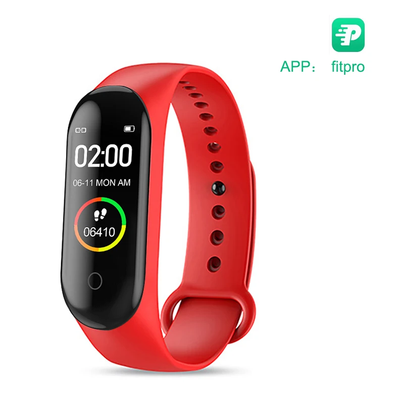 Fitness Tracker Brazalete Smart Monitor Health Marca M4 Smart Band