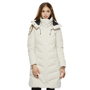 New Arrival Popular Winter Parkas Women Long 90% White Duck Down 700 Fill Puffer Duck Down Jacket