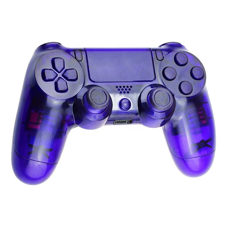 Transparent Controller Clear Housing Shell Case for PS4 PlayStation 4