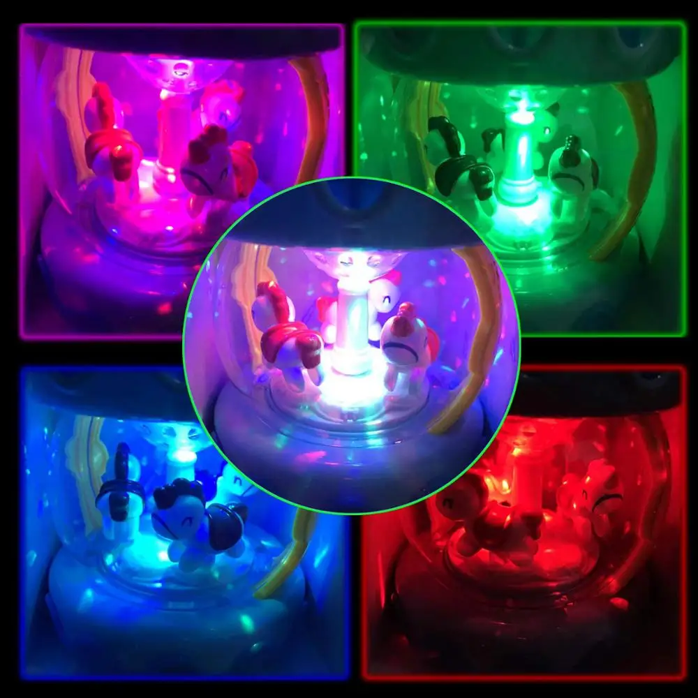 
Детская музыкальная игрушка карусель Музыкальный барабан, центр активности с подсветкой, звуками и музыкой, Ранние развивающие игрушки для младенцев и ясельного возраста 