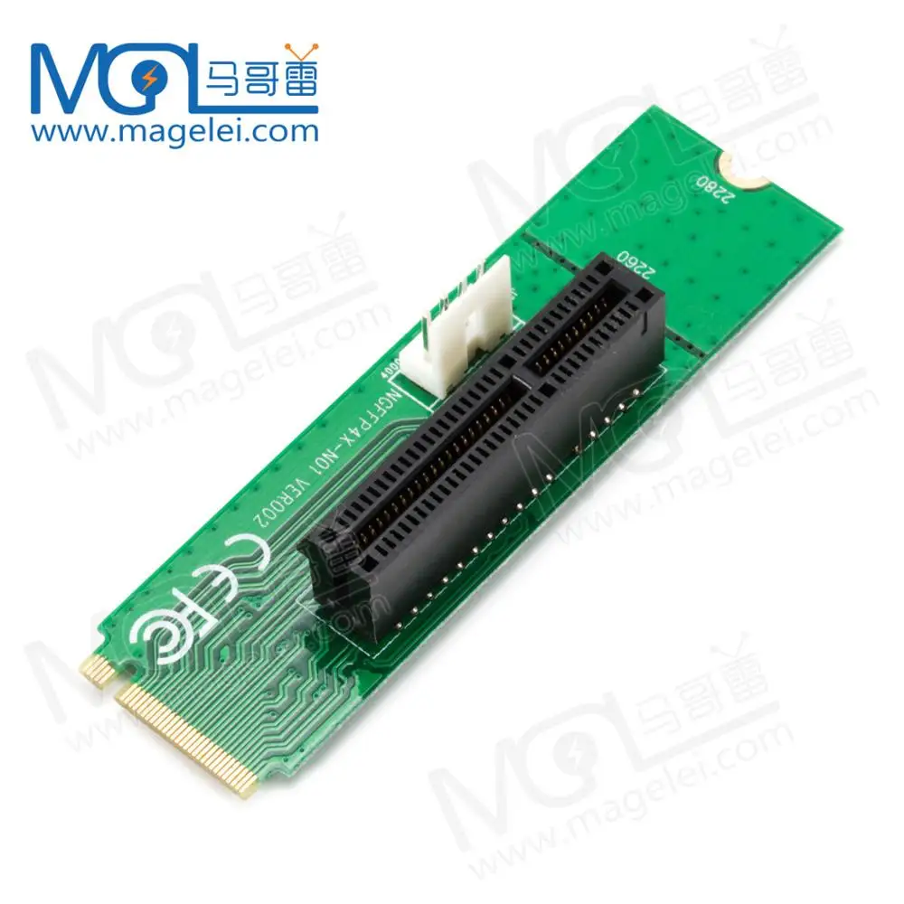 
 Адаптер NGFF M2 SSD папа-PCI-e Express 4X мама  