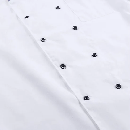 Custom Cook Uniform Hotel Restaurant Chef Shirt Chinese Guangzhou Kitchen Uniformes De Chef De Cocina Para for Men Tops Knitted