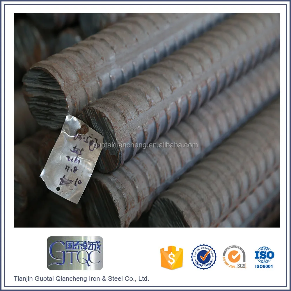 D25 Screw Thread Steel Bar with High Tensile for Civil Engineering