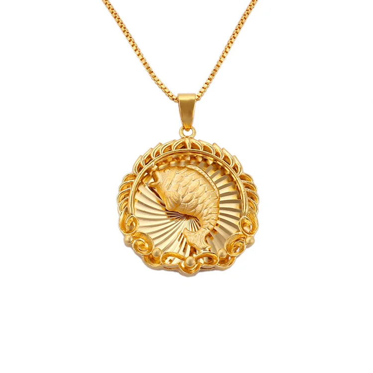 Xuping 24k Gold Fish Shape Designs 