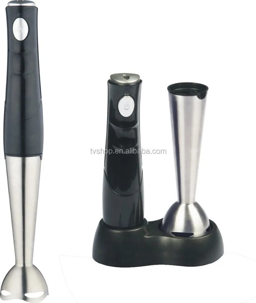 Chargeable Battery Operated Hand Blender For Home Living And Kitcehn