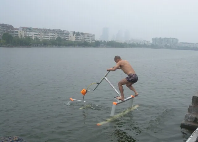 Surfing on the Surface - Hydrofoil Human Powered Watercraft