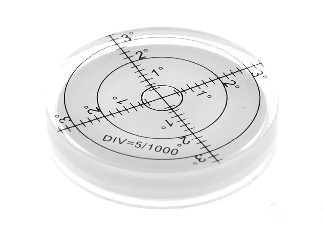 Universal Level Plastic Precision Bubble Level Parts Round Spirit Level Bubble Popular and Easy to Use