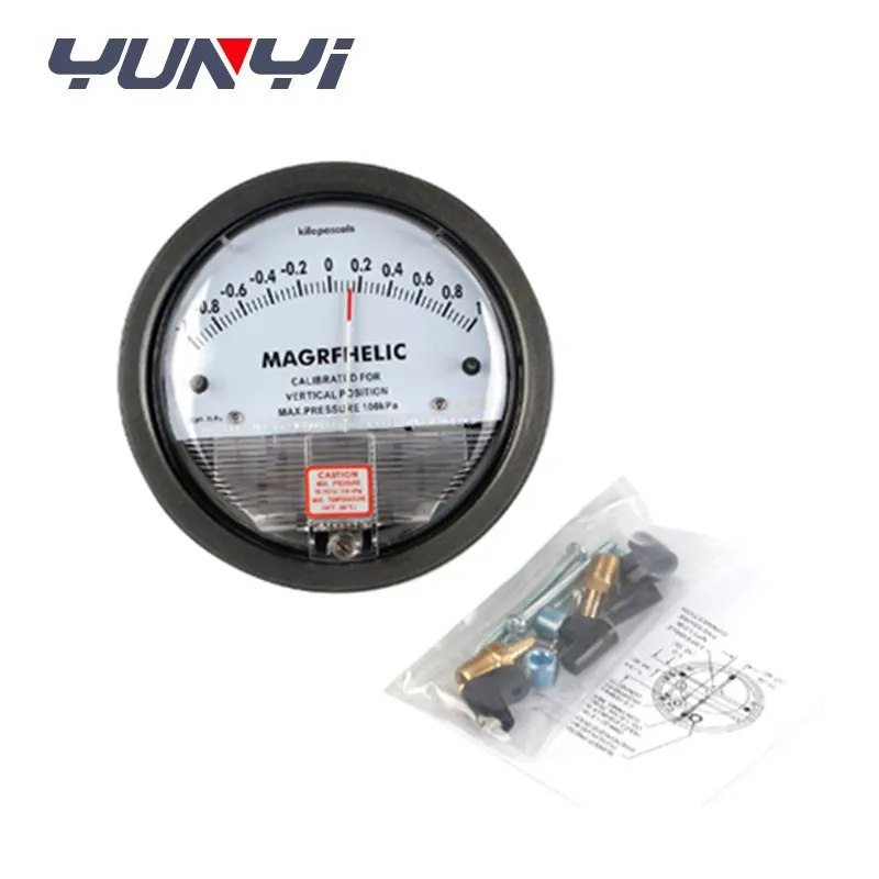 Yunyi Back Type Micro Air Differential Pressure Gauge High Quality Product Category