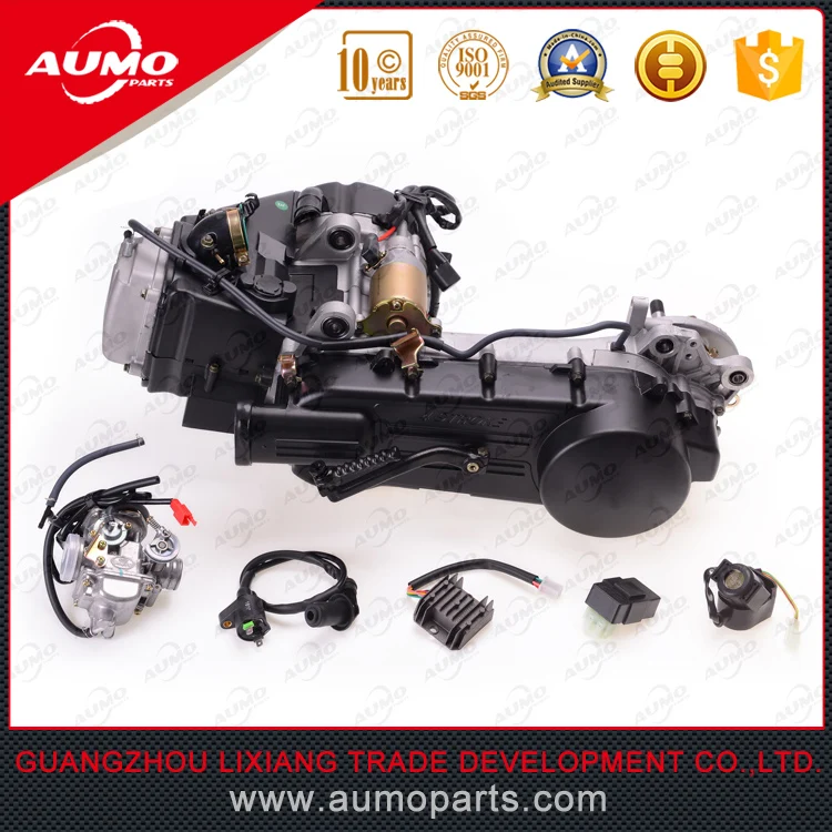 Лучшая цена 157QMJ двигатель в сборе GY150 двигателей самоката 4 тактный