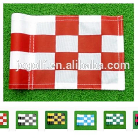 Флаги для мини-гольфа с тюбиком внутри 18x12 см