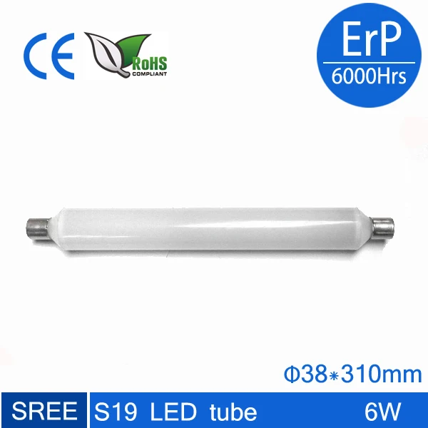 Competitive LED Replacement 6w S19 Led Tubular Lamp for Bathroom