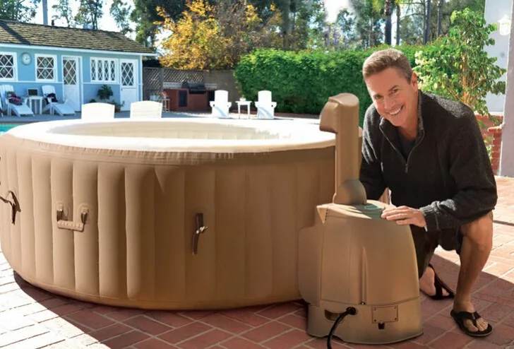 2016 Супер сенсорный надувной спа гидромассажная Ванна и портативный спа-бассейн на 4