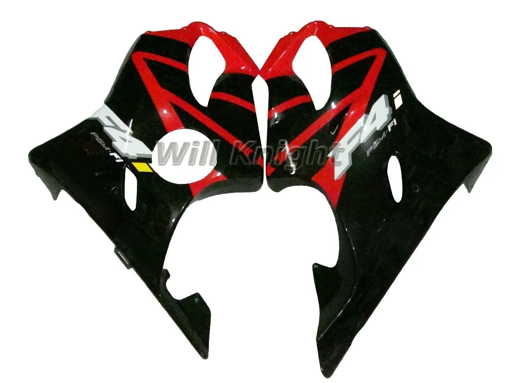 
 Комплект обтекателей ABS для Honda CBR600 F4I 2001 2002 2003 красный черный  