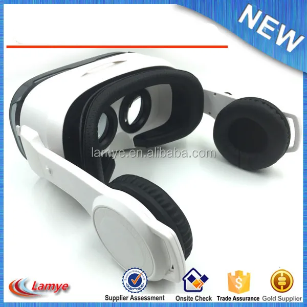 2017 Virtual Reality 3D Glasses HiFi Earphone Headset Support Playing Game