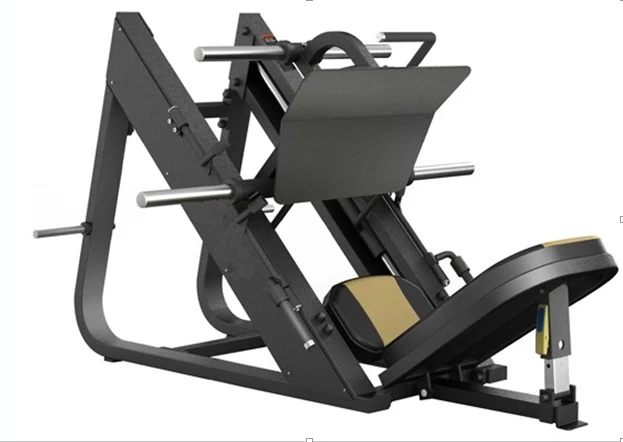 Коммерческий тренажерный зал оборудование силовых тренировок 45 градусный тренажер для ног, JG-1656