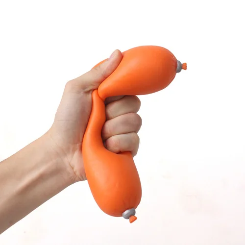 Антистрессовые сосиски TPR + Эва красные антистрессовые игрушки любительские хот-доги