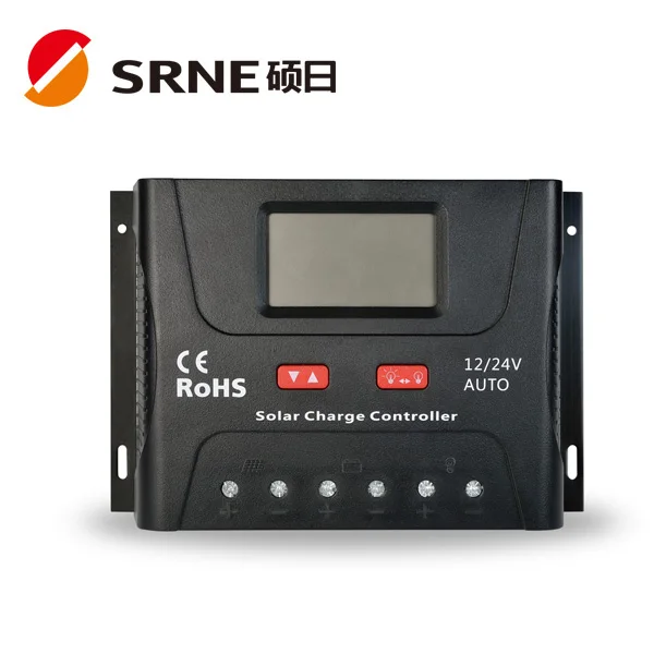 
SRNE 50a ручной pwm контроллер солнечного заряда HP2450 