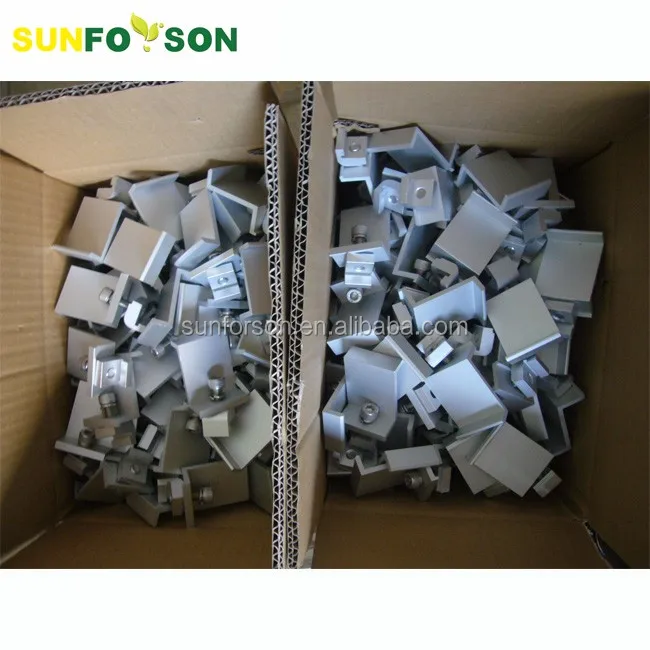 aluminum middle clamp mounting brackets mid clamp from China supplier