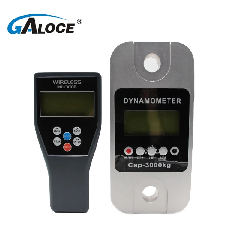 GWD200 LCD Digital Wireless Dynamometer 10 Ton
