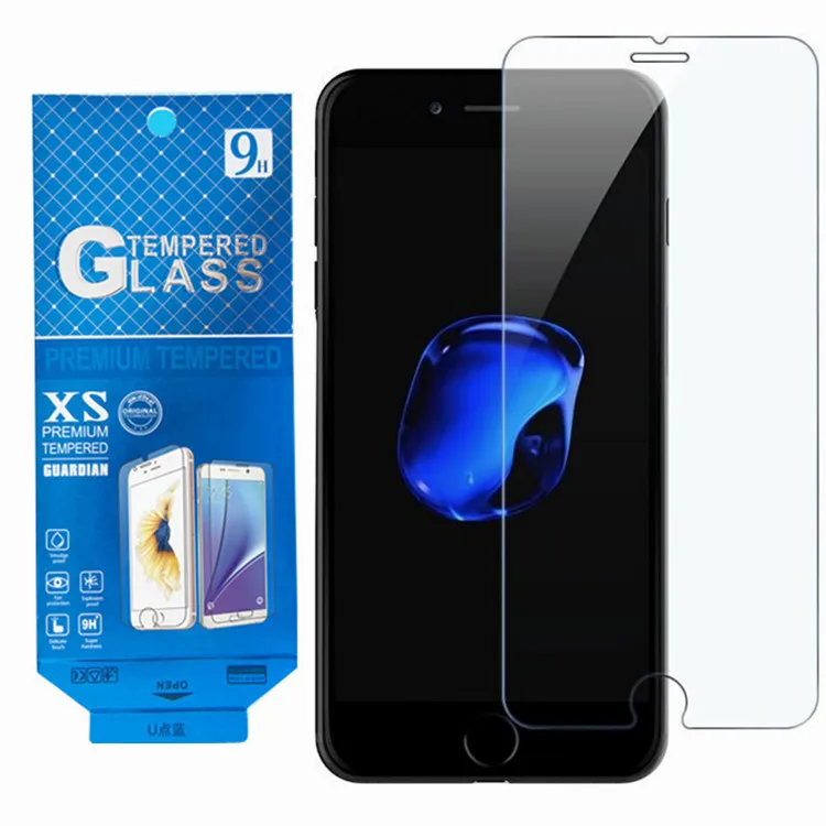 5s 5C ✅6X iPhone 5 vidrio claro del papel de tanques real de 5SE película protectora vidrio protector 9 H