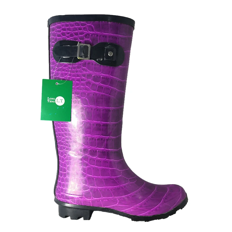 high heel gumboots