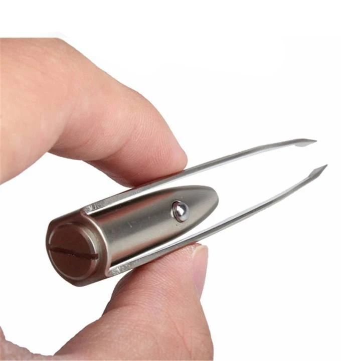 Electric Eyebrow Tweezer Led Lighted Tweezer Lash Tweezer