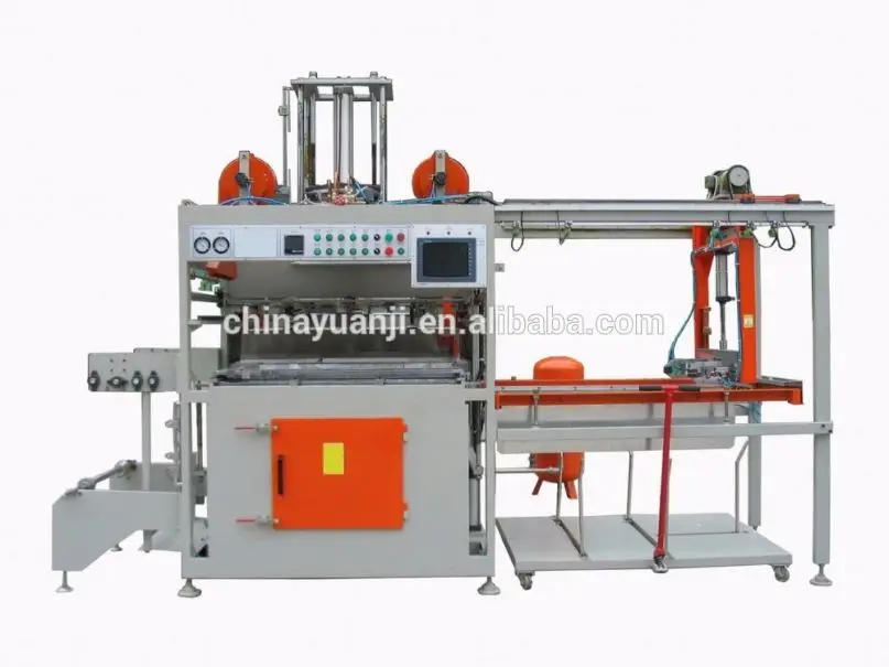 Автоматическая высокоскоростная вакуумная формовочная машина, вакуумная формовочная машина для пластиковых поддонов