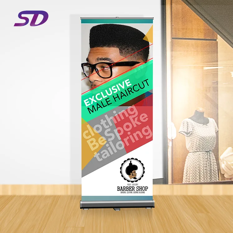 
 Наружный, оптовая продажа, выдвижной стенд для баннеров размера под заказ  