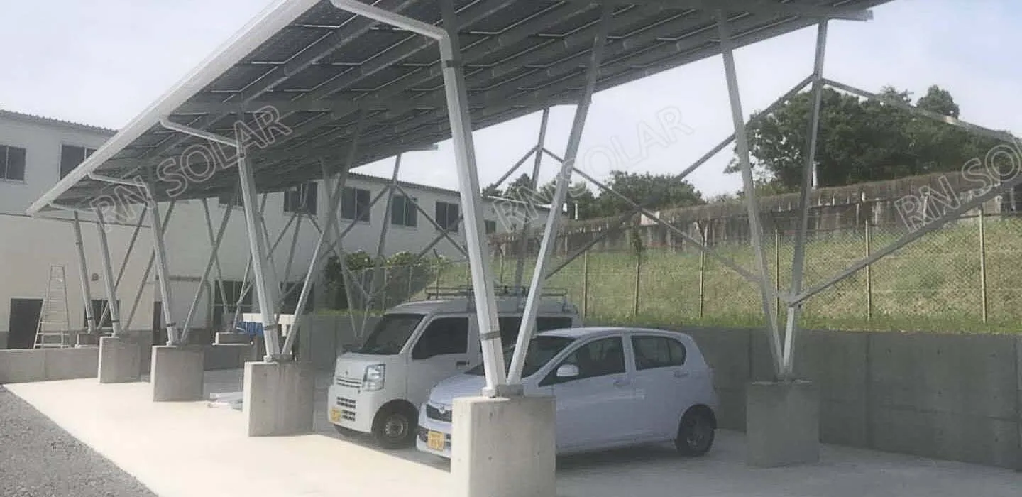 Asymmetric Solar Carport