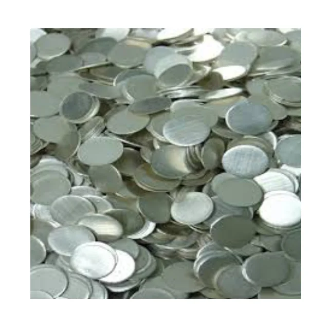 99.99% High Purity Lithium Chip/Disc for Coin Cell Assembly