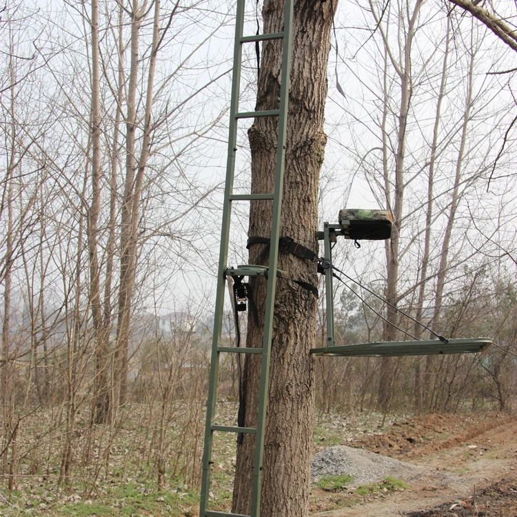 Portable Treestand Climbing Ladder Tree 
