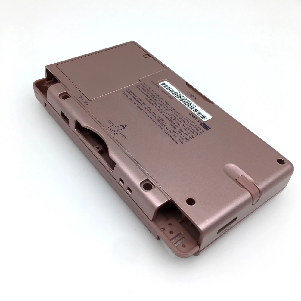 Сменный корпус из розового золота с полным покрытием корпуса + объектив экрана Набор отверток для Nintendo DS Lite NDSL Запасная