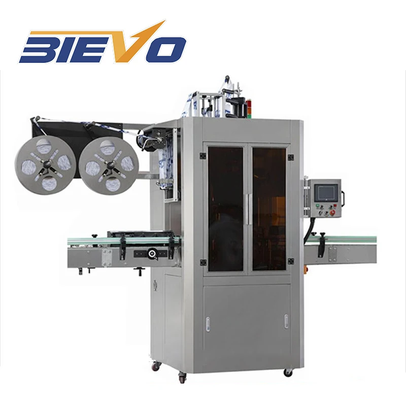 Этикетировочная машина для термоусадочных рукавов с контролем качества, цена