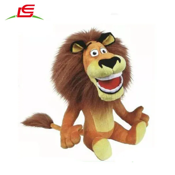 Peluche Madagascar Alex Il Leone Originale Dreamworks big headz Lion plush toys 