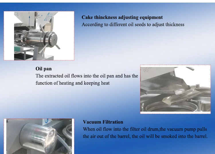 Commercial Cold and Hot Press Soybean Groundnut Coconut Sunflower Oil Press Machine Oil Mill Making Pressing Extracting Machine supplier