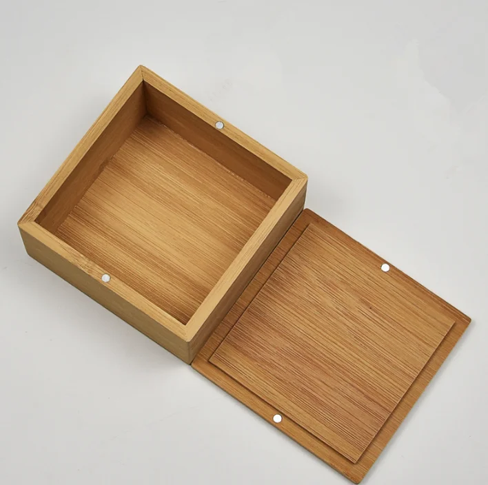 magnet lock small wooden box