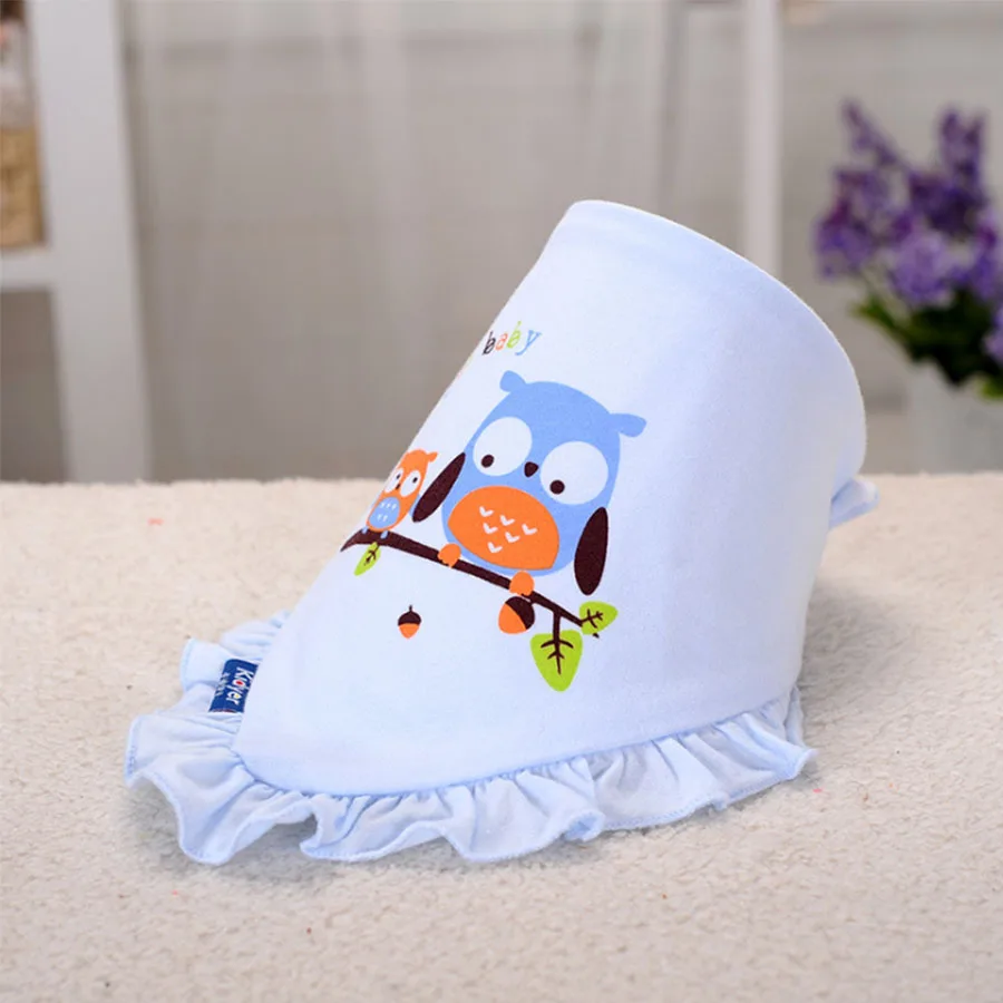 2017 Новый 100% хлопок Детские слюни нагрудники малышей Бандана нагрудники