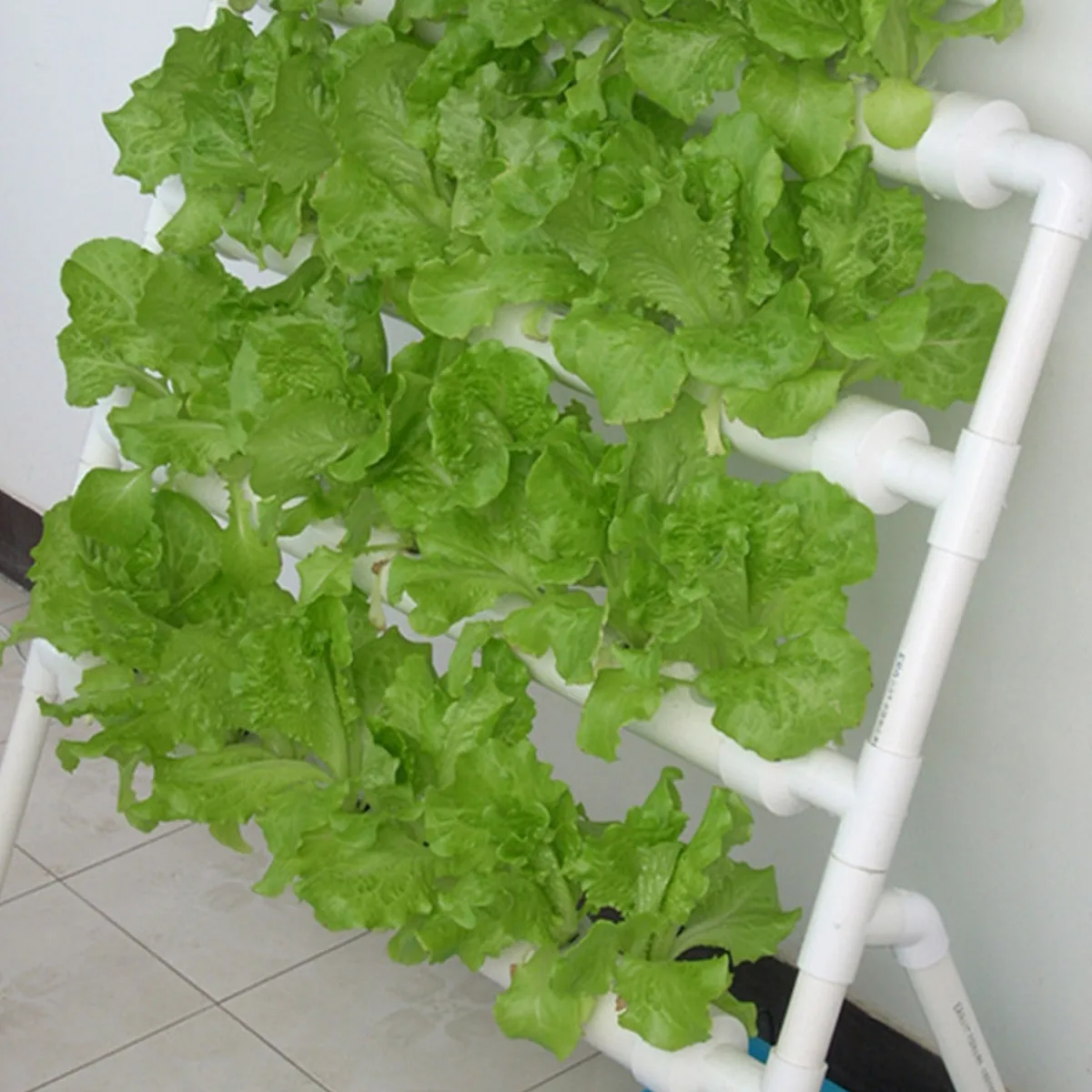 Professional Vertical Hydroponic PVC NFT Pipe 36-108 Holes Systems for Home Greenhouse Agriculture Automatic Pump Included