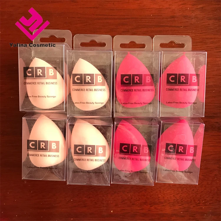 OEM Customizable Makeup Sponge Blender Beautiful Powder Puff Packaging Box for Beauty Products