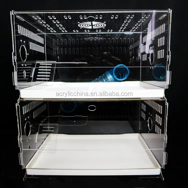 acrylic rabbit cage