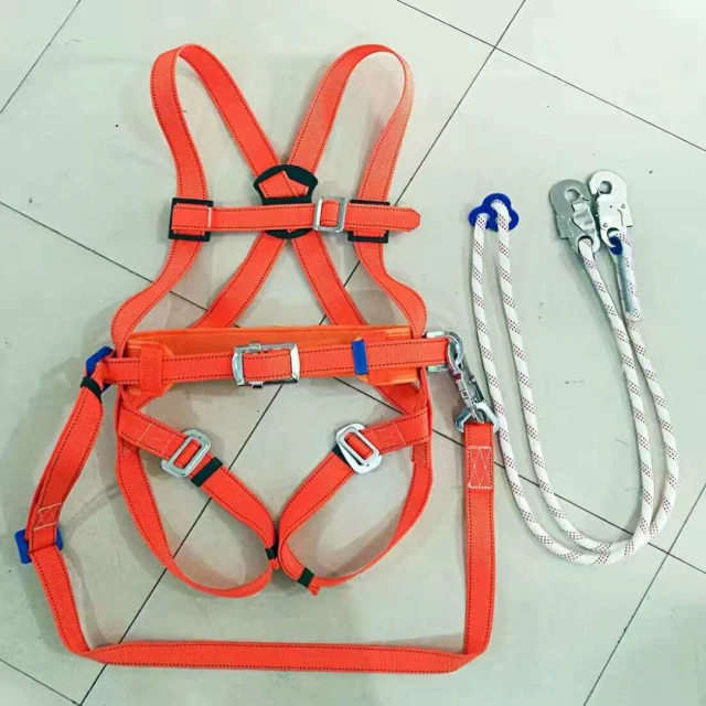 Aerial Work Electrician Seat with Insulated Electrical Pole Climbing Belt