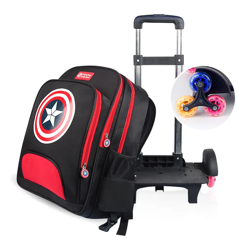 Buy Wholesale China Rolling Backpack Wheeled Bag Travel School Business Use  Large Capacity Trolley Duffel Bag Oem Factory & Trolley Backpack Wheeled  Bags School at USD 15.9