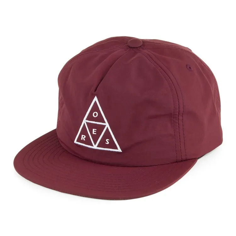 Burgundy Maroon Corduroy Unstructured 5 