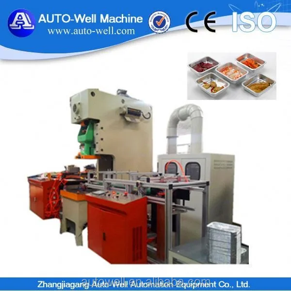 Aluminum Foil Container Making Machine in Italy